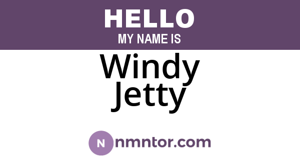 Windy Jetty