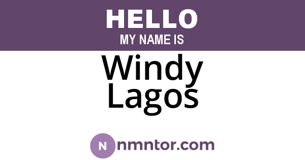 Windy Lagos
