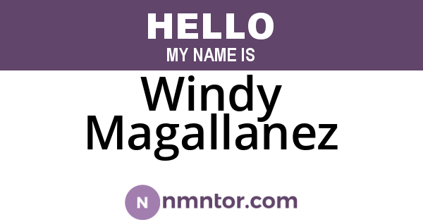 Windy Magallanez