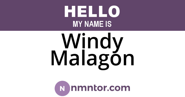 Windy Malagon