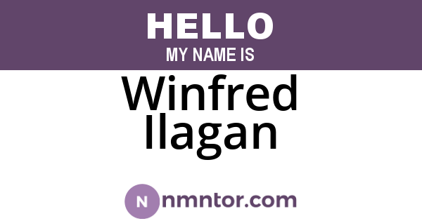 Winfred Ilagan