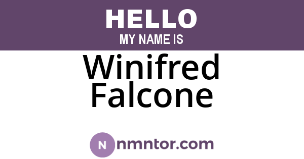 Winifred Falcone