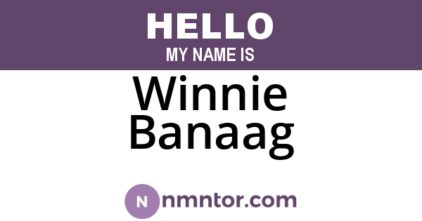 Winnie Banaag