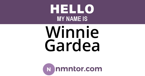 Winnie Gardea