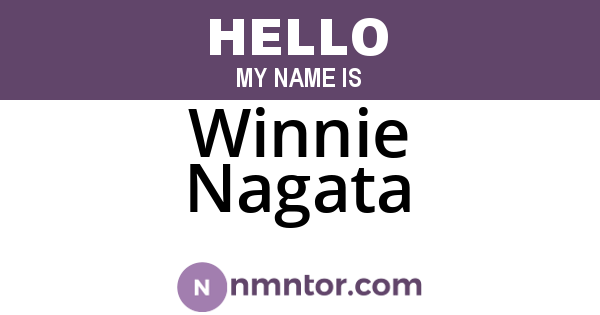 Winnie Nagata