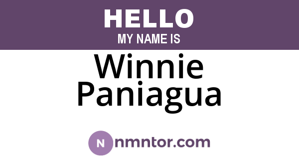 Winnie Paniagua