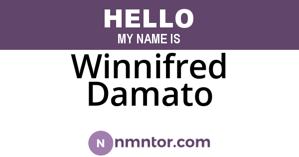Winnifred Damato