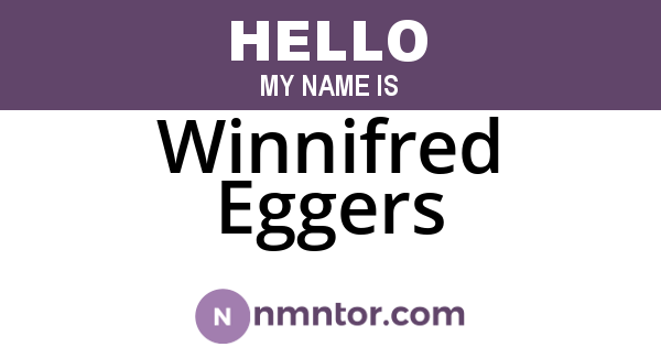 Winnifred Eggers