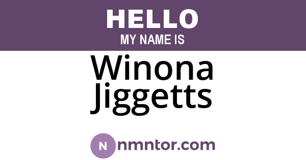 Winona Jiggetts