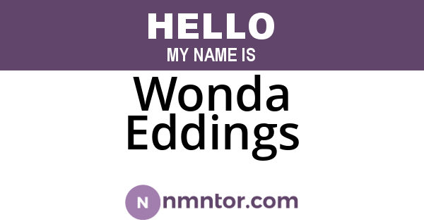 Wonda Eddings