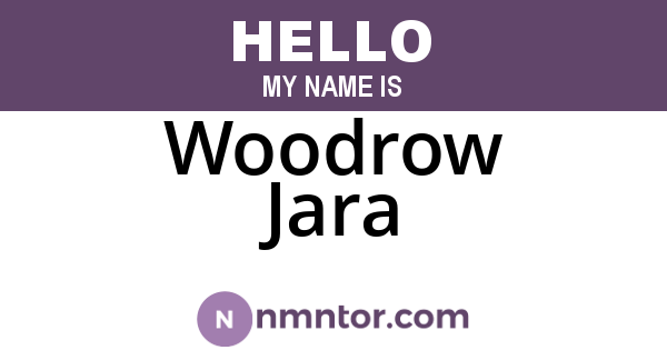 Woodrow Jara