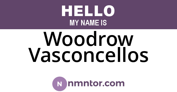 Woodrow Vasconcellos