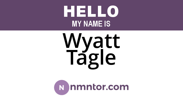 Wyatt Tagle
