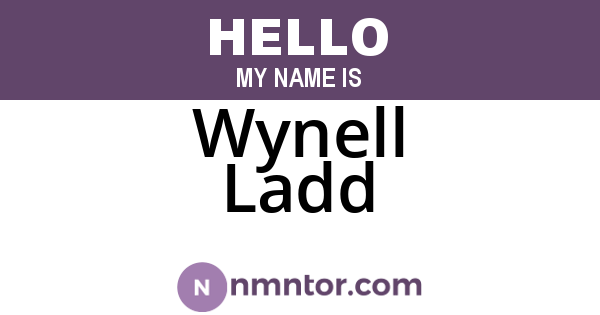 Wynell Ladd