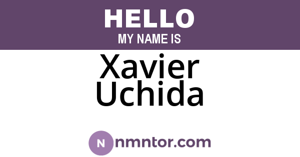 Xavier Uchida