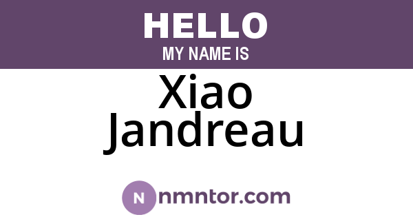 Xiao Jandreau