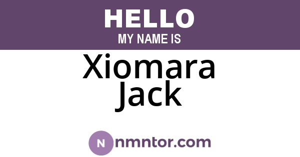 Xiomara Jack