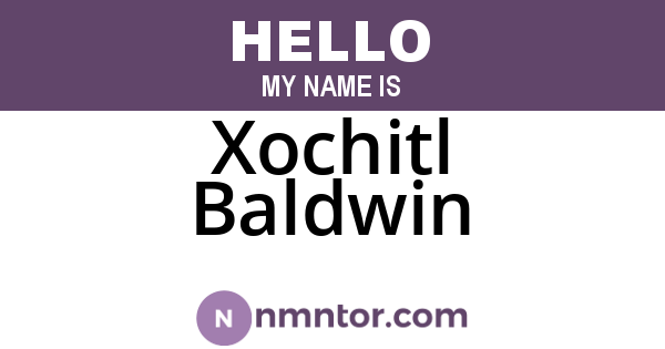 Xochitl Baldwin