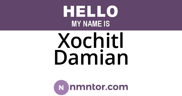 Xochitl Damian