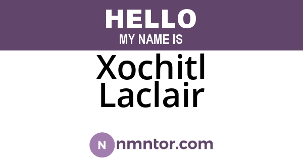 Xochitl Laclair