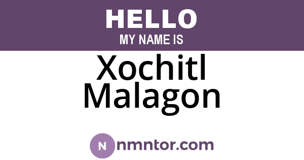 Xochitl Malagon