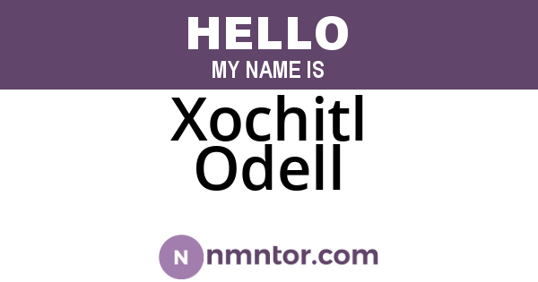 Xochitl Odell