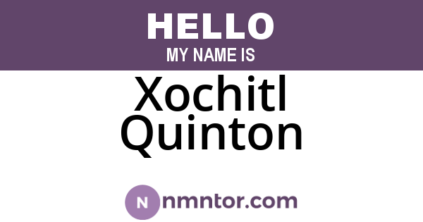 Xochitl Quinton