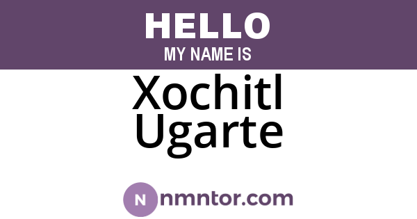 Xochitl Ugarte