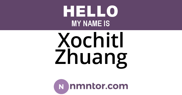 Xochitl Zhuang