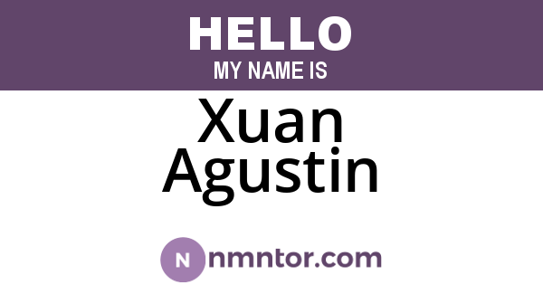 Xuan Agustin
