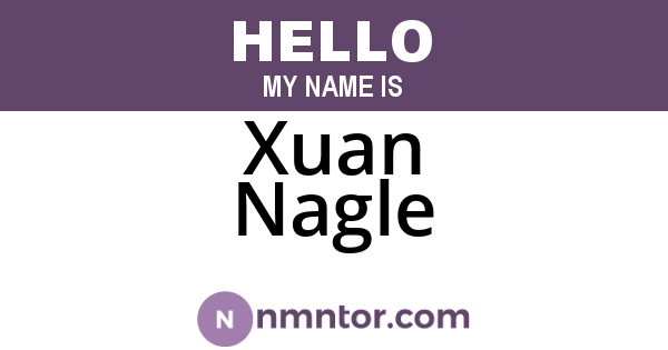 Xuan Nagle