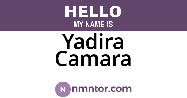 Yadira Camara
