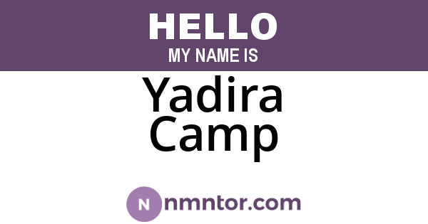 Yadira Camp