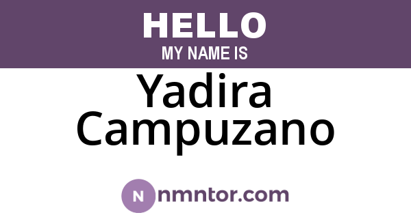 Yadira Campuzano
