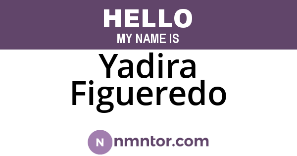 Yadira Figueredo