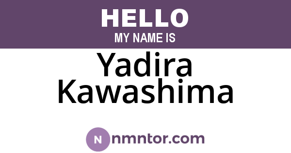 Yadira Kawashima
