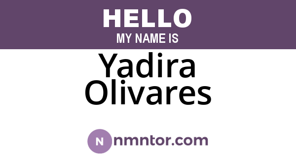 Yadira Olivares