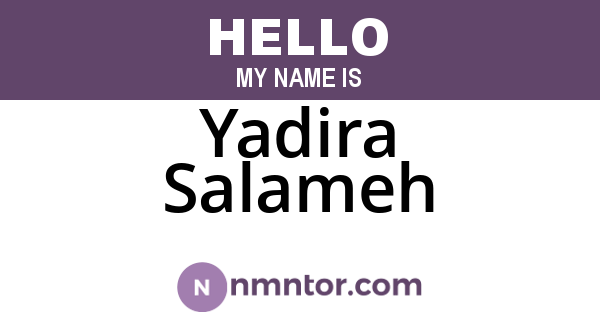Yadira Salameh