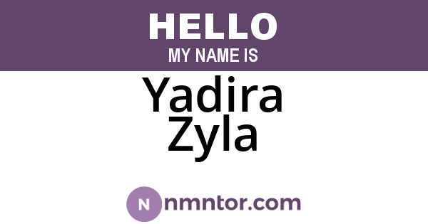 Yadira Zyla