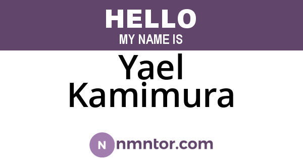 Yael Kamimura