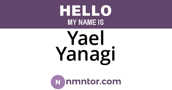 Yael Yanagi