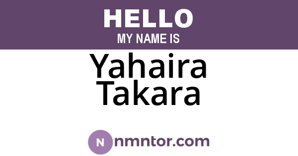 Yahaira Takara