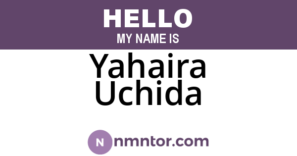 Yahaira Uchida