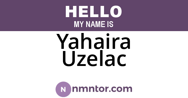 Yahaira Uzelac
