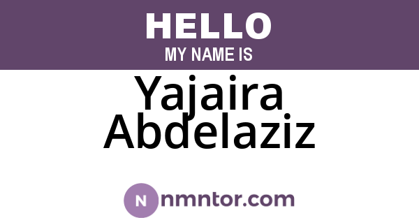 Yajaira Abdelaziz