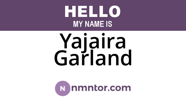 Yajaira Garland
