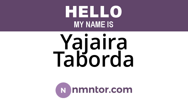 Yajaira Taborda