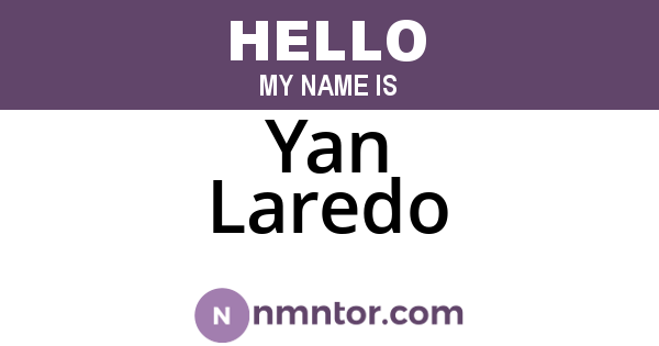 Yan Laredo