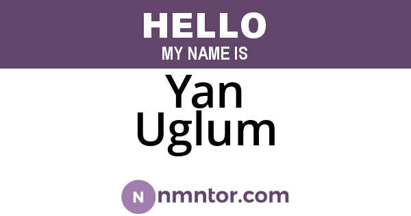 Yan Uglum