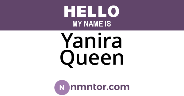 Yanira Queen